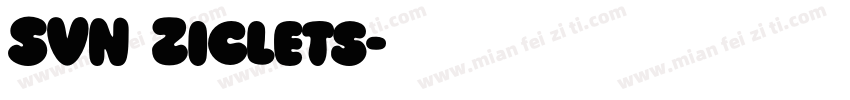 SVN Ziclets字体转换